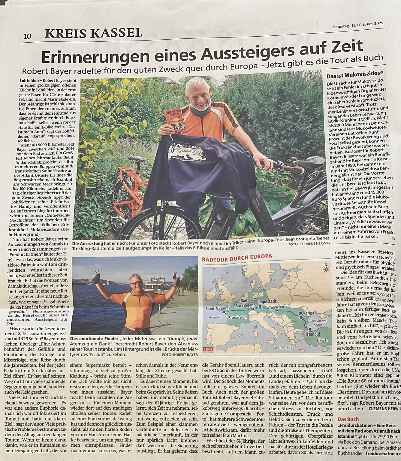Zeitungsbericht